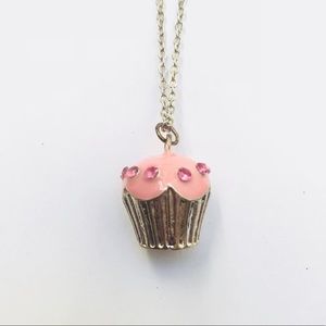 Cupcake necklace